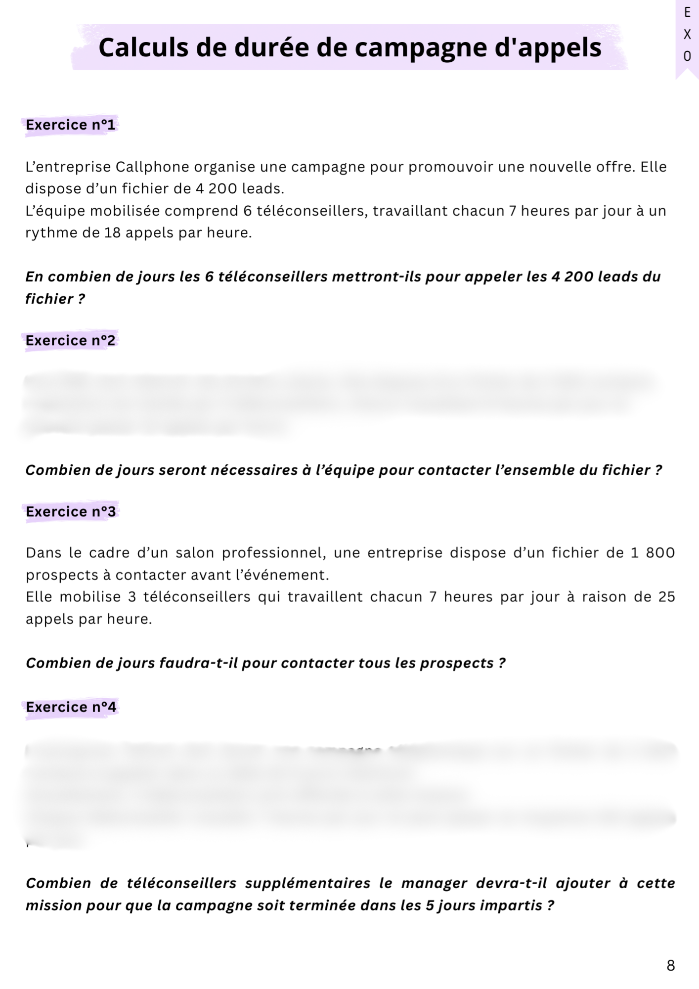 Le pack 100% calculs E5 Digitalisation - BTS NDRC